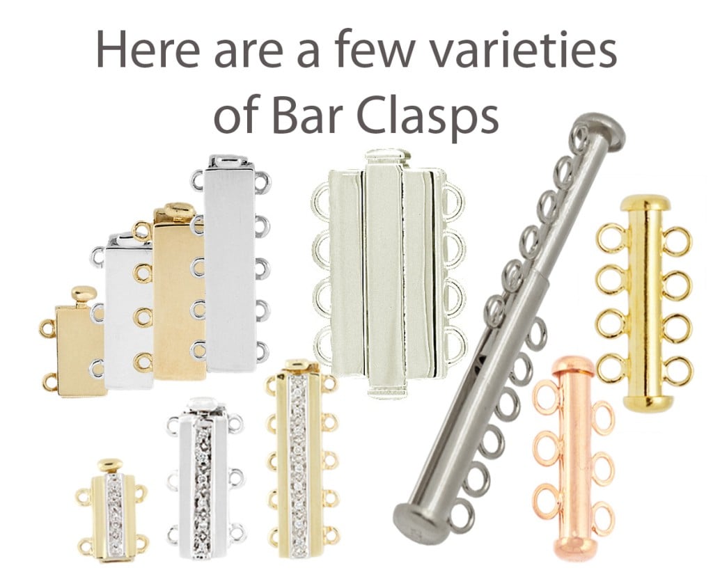 A Detailed Guide to Jewelry Clasps: Bar Clasps and Tube Clasps ...