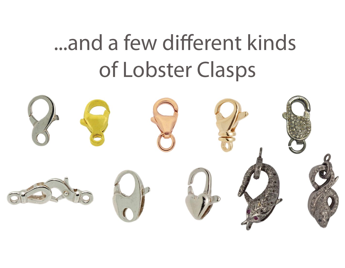 A Detailed Guide to Jewelry Clasps: Lobster Clasps and Spring Rings –  Gempacked Blog