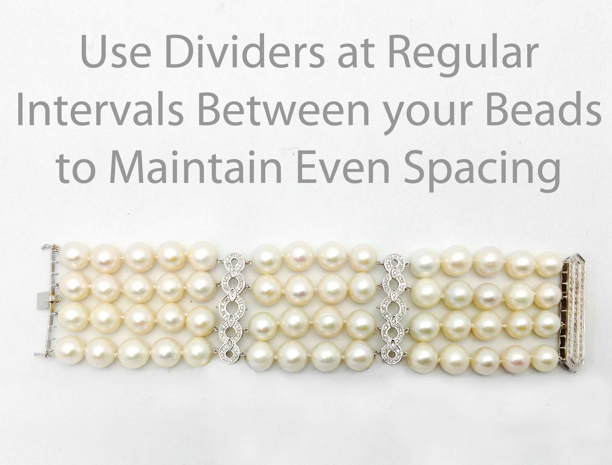 Multi-Strand Dividers to Keep your Bracelet Aligned