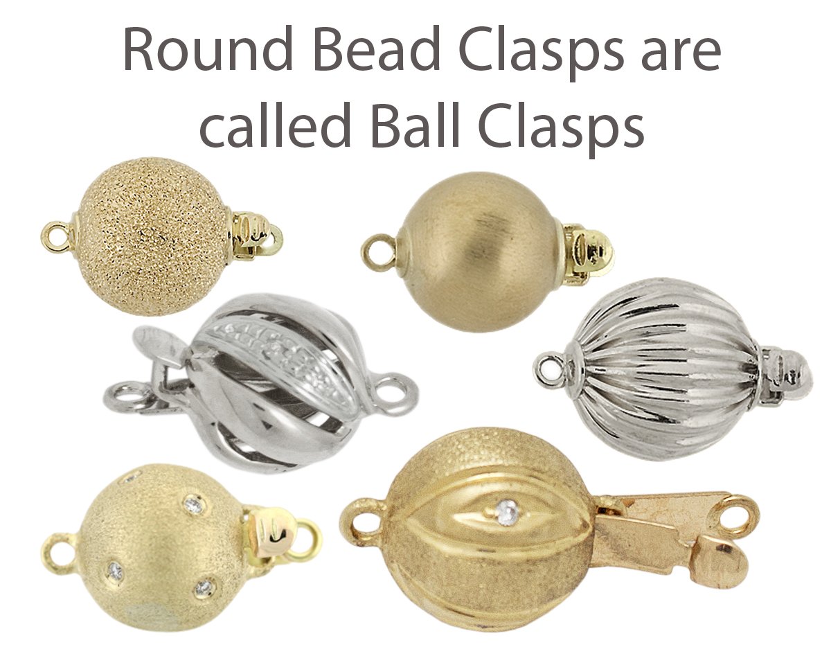 A Detailed Guide to Jewelry Clasps: Ball Clasps and Bead Clasps