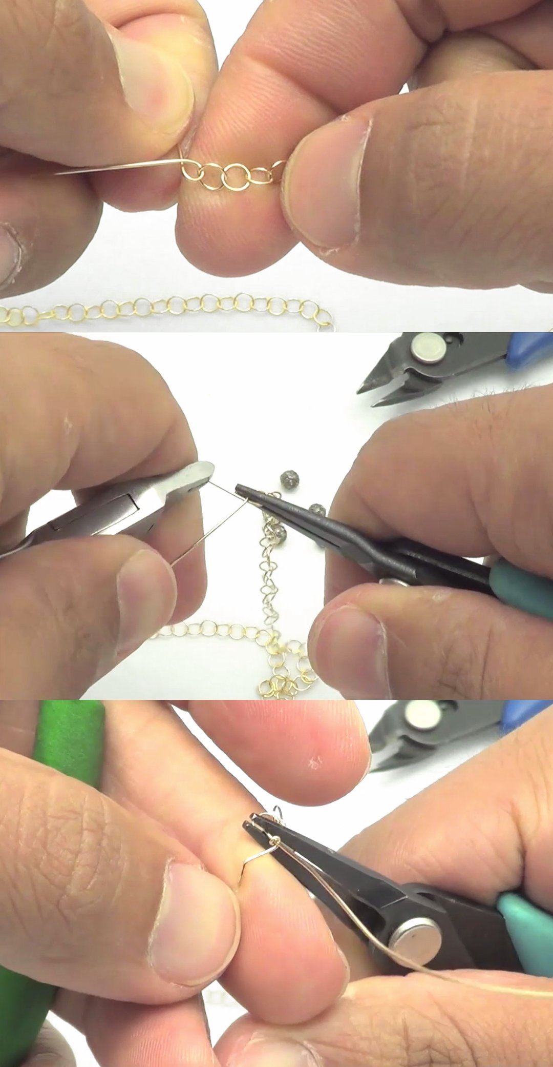 How to Make Wire Wrapped Bead Chains – Wire Wrapping 101
