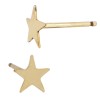 Gold Filled Yellow 6.0mm Star Stud Earring