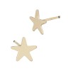 Gold Filled Yellow 5.5mm Star Stud Earring