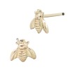 Gold Filled Yellow 5.5mm Bee Stud Earring