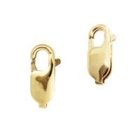 Gold Filled Oval With No Jump Ring Trigger Lobster Clasp