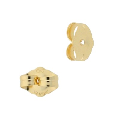 Gold Filled Yellow 0.76-0.91mm Friction Push Back Earring