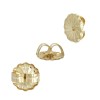 Gold Filled Yellow 0.86-1.02mm Friction Push Back Earring 