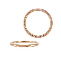 1.5mm Rose Gold Filled Size 5 Stacking Ring