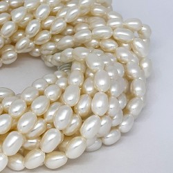 6-6.5mm White Rice Freshwater Pearl