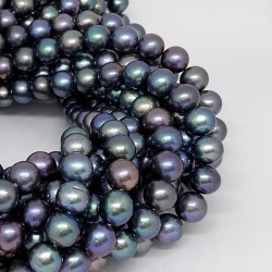 8-9mm Peacock Round Freshwater Pearl