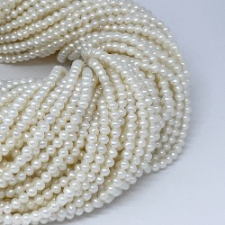 2.5-3mm White Round Freshwater Pearl