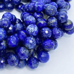 Natural Lapis Beads by Strand