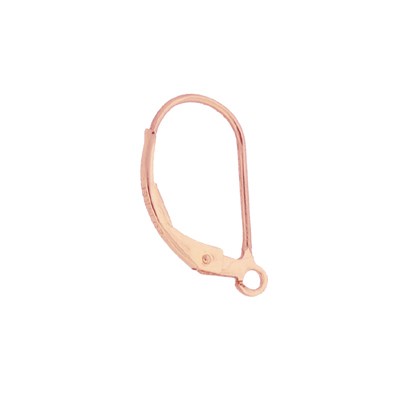 Gold Filled Standard Shape Plain, Round Wire Leverback Earring