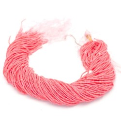 2mm Dyed Bamboo Coral Beads-Pink