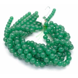 10mm Green Aventurine Smooth Round Beads