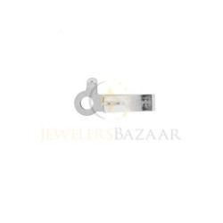14K Gold White 3mm 14K Gold Tongues for Barrel Clasp