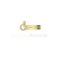14K Gold Yellow 3mm 14K Gold Tongues for Barrel Clasp