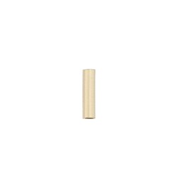 2X12.7mm Gold Filled Straight Tube Bead Spacer (1.4mm Hole)