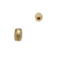 3x5mm 14K Gold Rice Stardust Rice Shaped Bead