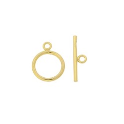 11mm Gold Filled Simple Toggle Clasps