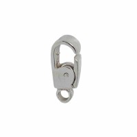Sterling Silver Triggerless Spring Hook Clasp