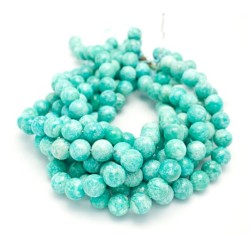 14mm Brazilian Amazonite Round Smooth Beads