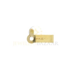 10K Gold Yellow 4mm 14K Gold Tongues for Barrel Clasp