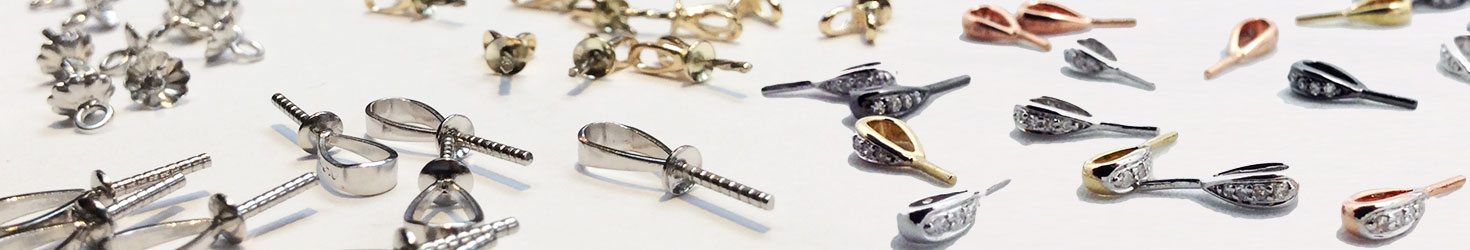 Settings for Pearls and Beads